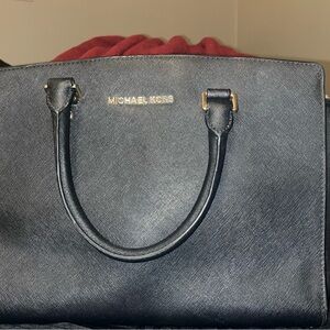 Michael Kors Black Satchel Bag